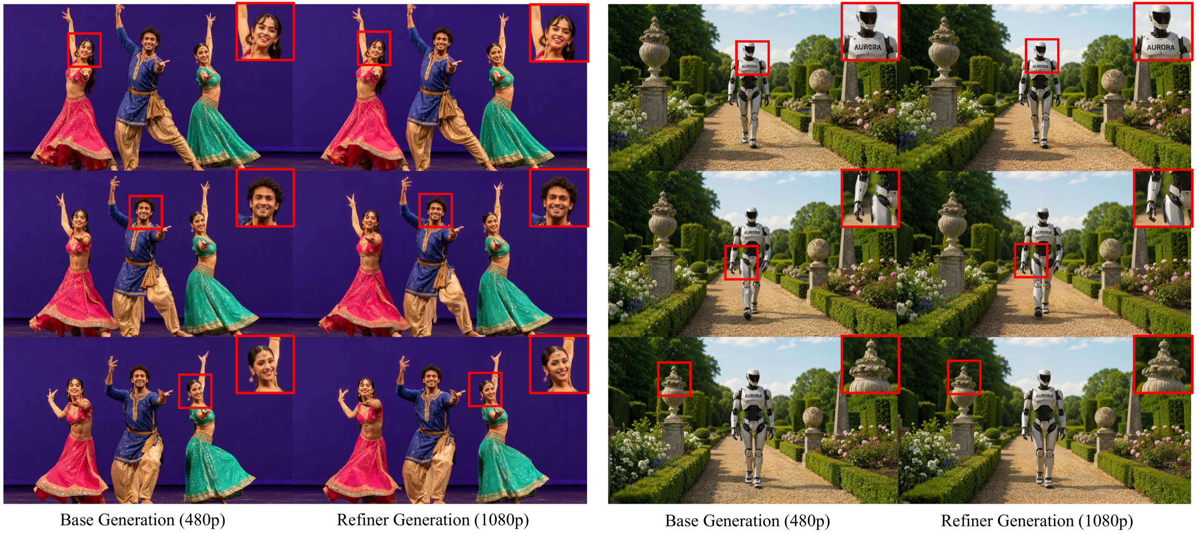 Refiner improves faces, textures, and text rendering